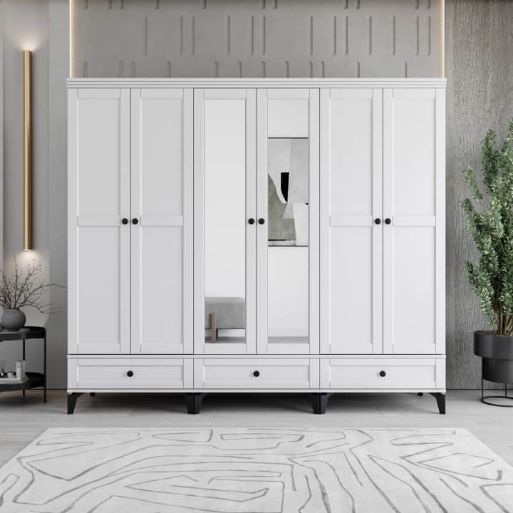 Silva 6 Kapaklı Dolap
