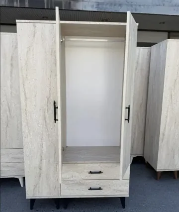 Travert 3 Kapaklı Dolap