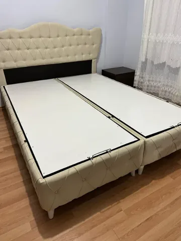 Düğmeli Çift Kişilik Baza Takımı