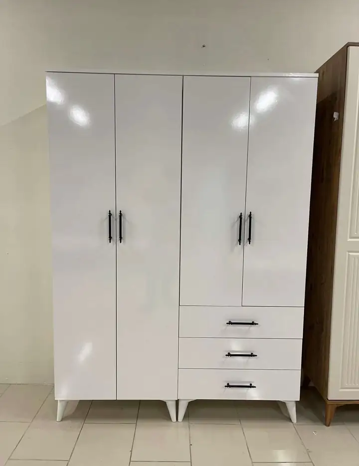 4 Kapaklı Eko Dolap Ceviz