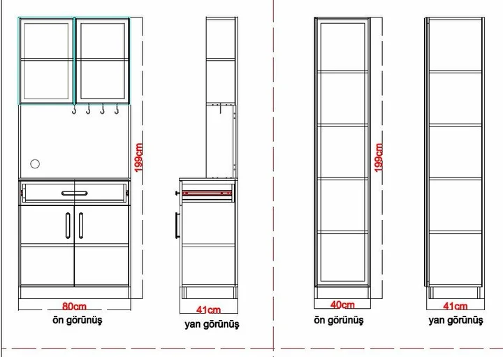 Kahve Köşesi Vitrin Takımı — görsel 3